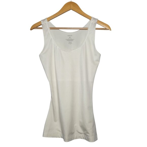 Assets by Spanx Off White Control Shapewear Tank Top - Picture 1 of 5